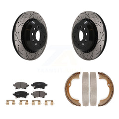 Transit Auto KDF-102052 Disc Brake Kit for 2020-2022 Jeep Wrangler, Jeep Gladiator - Rear