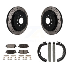 Transit Auto KDF-102060 Disc Brake Kit for 2013-2019 Cadillac ATS - Rear