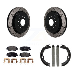 Transit Auto KDF-102061 Disc Brake Kit for 2016-2019 Cadillac ATS - Rear
