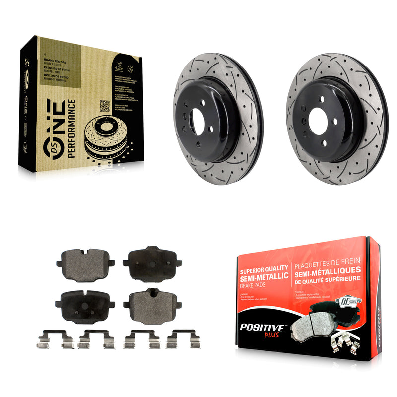 Transit Auto KDF-102067 Disc Brake Kit for 2020-2021 BMW X4 - Rear