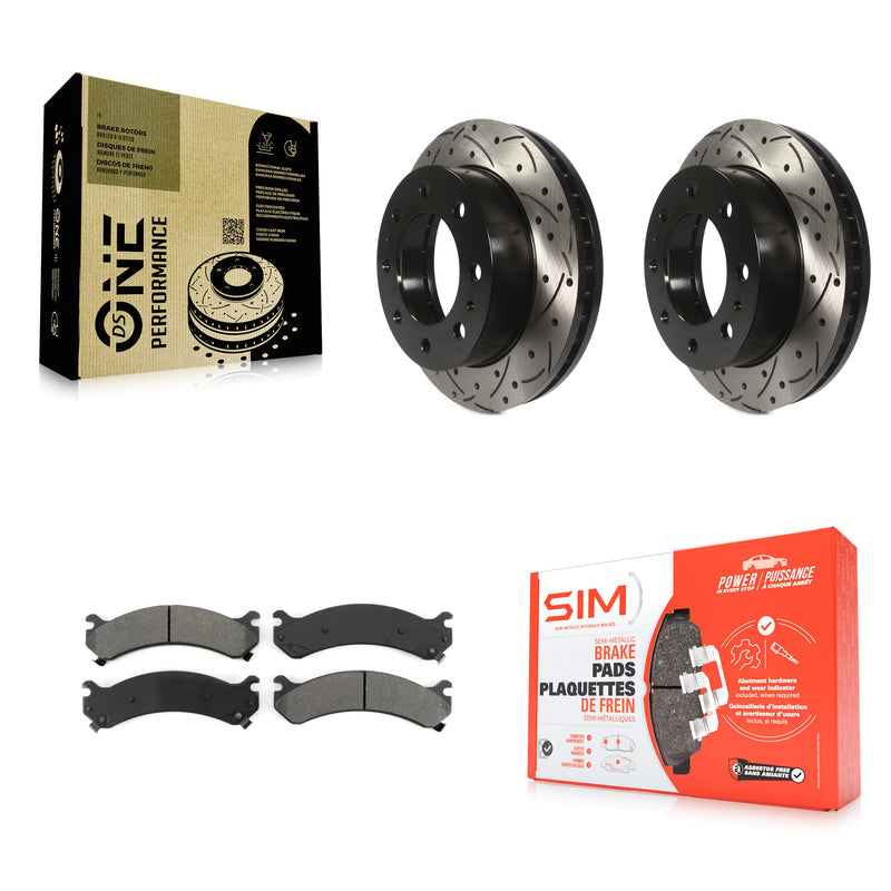 Transit Auto KDS-100001 Disc Brake Kit for 1999-2020 GMC Savana 3500, Chevrolet Express 3500 and More - Front