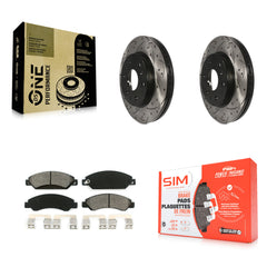 Transit Auto KDS-100002 Disc Brake Kit for 2007 Cadillac Escalade, Cadillac Escalade ESV and More - Front