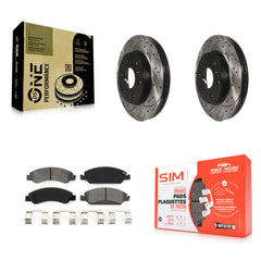 Transit Auto KDS-100003 Disc Brake Kit for 2005-2020 Chevrolet Suburban, Cadillac Escalade and More - Front