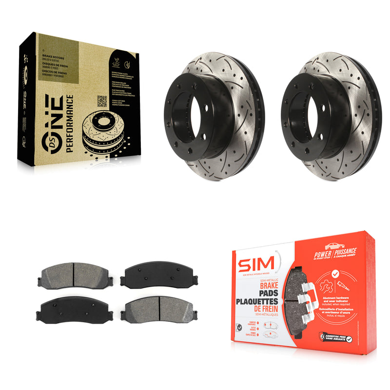 Transit Auto KDS-100012 Disc Brake Kit for 2008-2012 Ford F-250 Super Duty, Ford F-350 Super Duty - Front