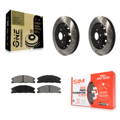 Transit Auto KDS-100027 Disc Brake Kit for 2012-2019 Ford Taurus, Ford Explorer and More - Front