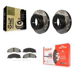 Transit Auto KDS-100042 Disc Brake Kit for 2009-2018 Ram 1500, Ram 2500 and More - Front