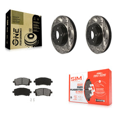 Transit Auto KDS-100050 Disc Brake Kit for 1996-2002 Subaru Legacy, Subaru Impreza and More - Front