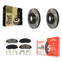 Transit Auto KDS-100057 Disc Brake Kit for 2003-2011 Acura CSX, Honda Accord, Honda Civic - Front
