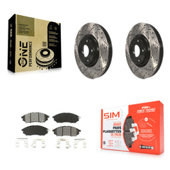 Transit Auto KDS-100059 Disc Brake Kit for 2005-2020 INFINITI Q40, INFINITI Q70L and More - Front