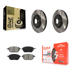 Transit Auto KDS-100060 Disc Brake Kit for 2005-2012 Nissan Murano, Nissan Altima, Nissan Maxima - Front