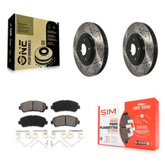 Transit Auto KDS-100109 Disc Brake Kit for 2007-2017 Nissan Juke, Nissan Sentra - Front