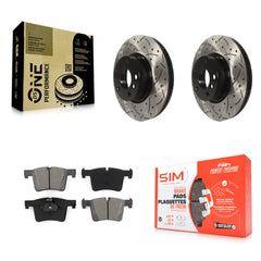 Transit Auto KDS-100132 Disc Brake Kit for 2011-2018 BMW X4, BMW X3 - Front