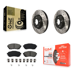 Transit Auto KDS-100146 Disc Brake Kit for 2014-2018 Mazda 6 - Front