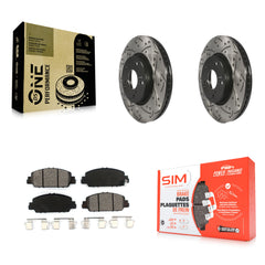 Transit Auto KDS-100150 Disc Brake Kit for 2013-2022 Honda HR-V, Honda Accord - Front