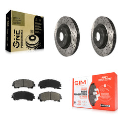 Transit Auto KDS-100154 Disc Brake Kit for 2014-2024 INFINITI Q60, INFINITI QX50, INFINITI Q50 - Front