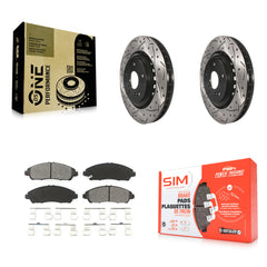 Transit Auto KDS-100156 Disc Brake Kit for 2014-2016 Acura MDX - Front
