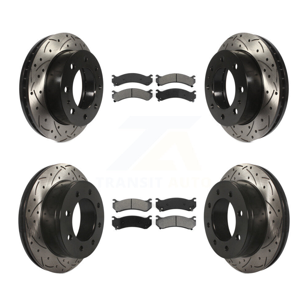 Transit Auto KDS-100173 Disc Brake Kit for 1999-2013 Chevrolet Suburban 2500, GMC Yukon XL 2500 and More - Front and Rear