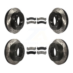 Transit Auto KDS-100173 Disc Brake Kit for 1999-2013 Chevrolet Suburban 2500, GMC Yukon XL 2500 and More - Front and Rear