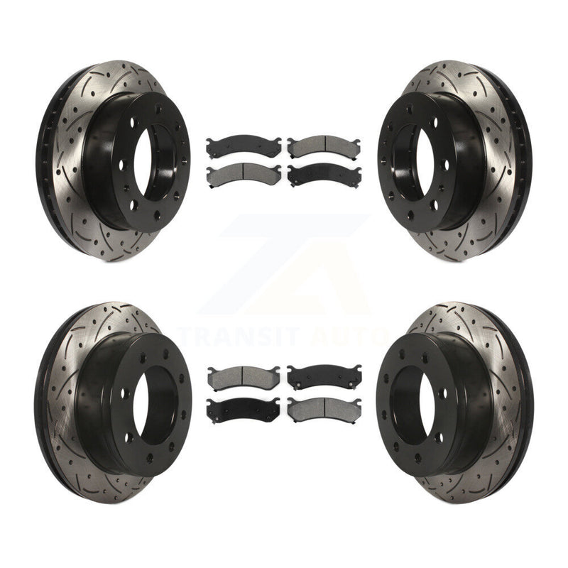 Transit Auto KDS-100173 Disc Brake Kit for 1999-2013 Chevrolet Suburban 2500, GMC Yukon XL 2500 and More - Front and Rear
