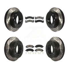 Transit Auto KDS-100174 Disc Brake Kit for 2006-2018 Chevrolet Express 2500, GMC Savana 2500 - Front and Rear