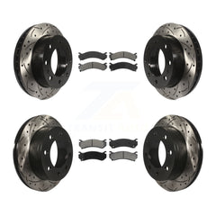Transit Auto KDS-100175 Disc Brake Kit for 1999-2009 Chevrolet Silverado 1500 HD Classic, Chevrolet Suburban 2500 and More - Front and Rear