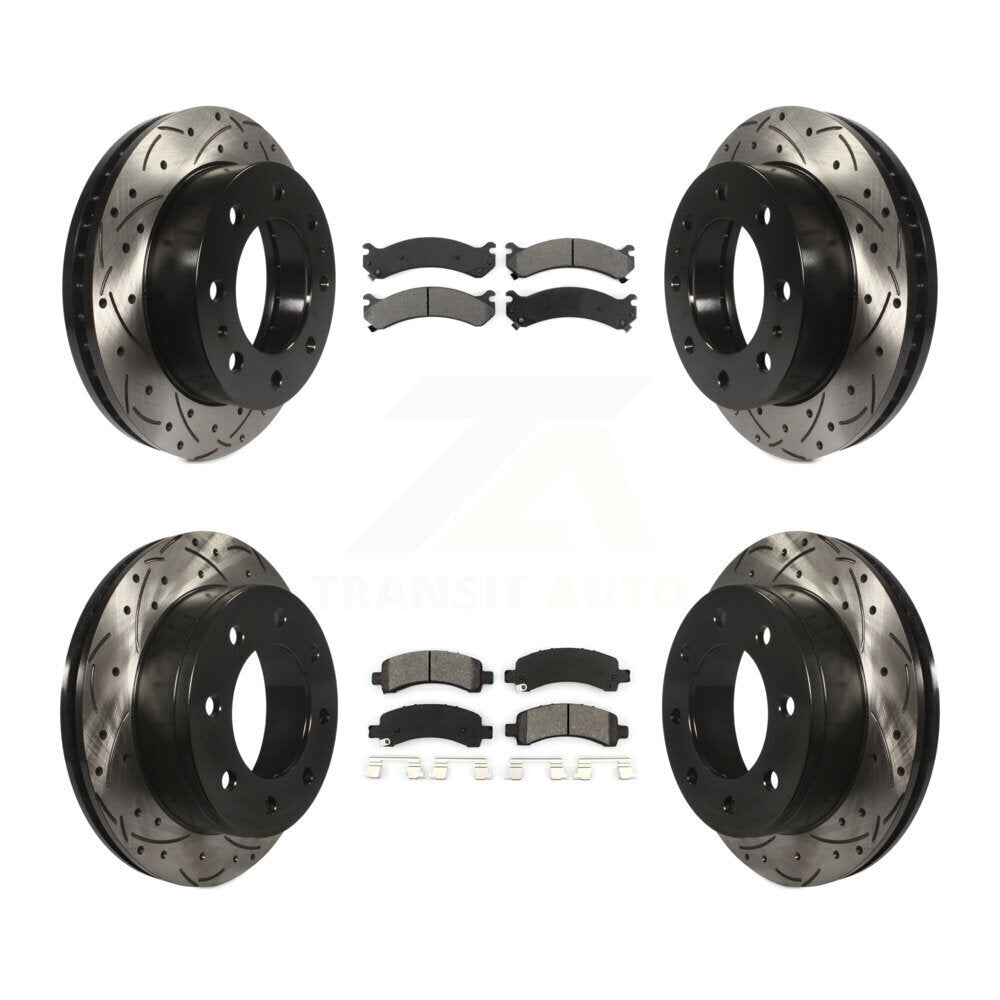 Transit Auto KDS-100176 Disc Brake Kit for 2003-2010 Chevrolet Express 2500, GMC Savana 2500 - Front and Rear