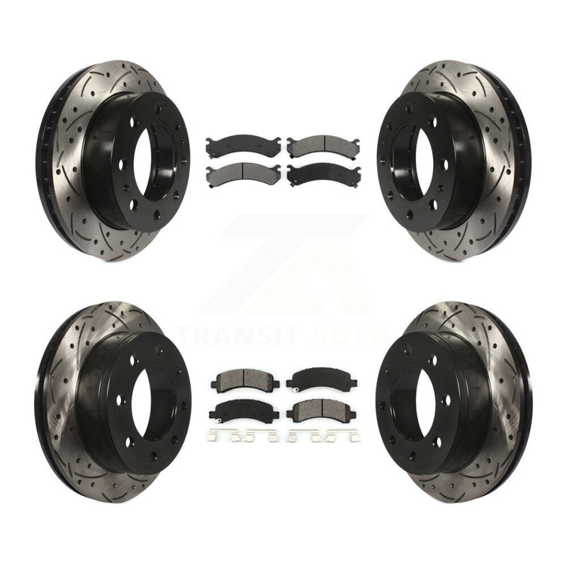 Transit Auto KDS-100176 Disc Brake Kit for 2003-2010 Chevrolet Express 2500, GMC Savana 2500 - Front and Rear