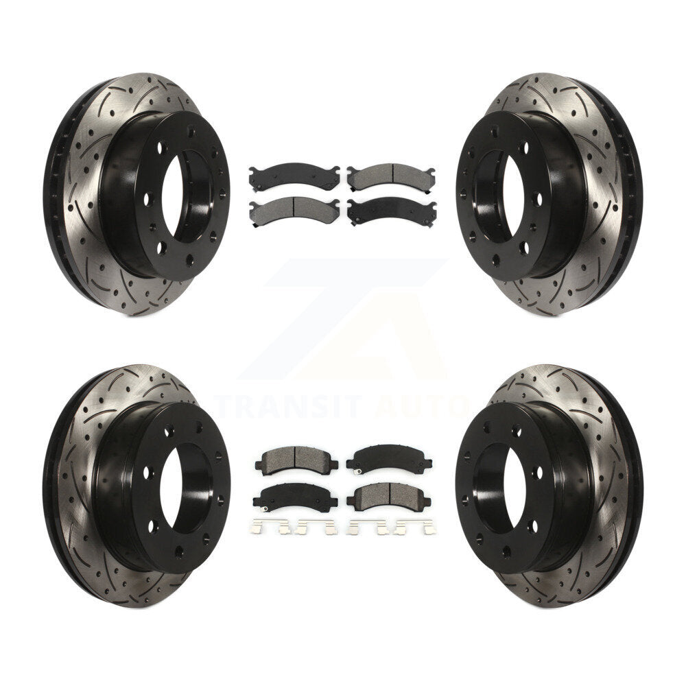 Transit Auto KDS-100177 Disc Brake Kit for 2008-2020 GMC Savana 2500, Chevrolet Express 2500 - Front and Rear