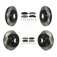 Transit Auto KDS-100179 Disc Brake Kit for 2008-2014 Chevrolet Silverado 1500, Chevrolet Tahoe and More - Front and Rear