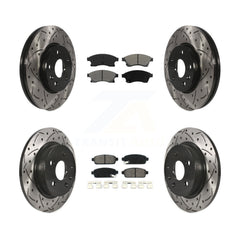 Transit Auto KDS-100184 Disc Brake Kit for 2011-2017 Chevrolet Cruze Limited, Chevrolet Sonic, Chevrolet Cruze - Front and Rear