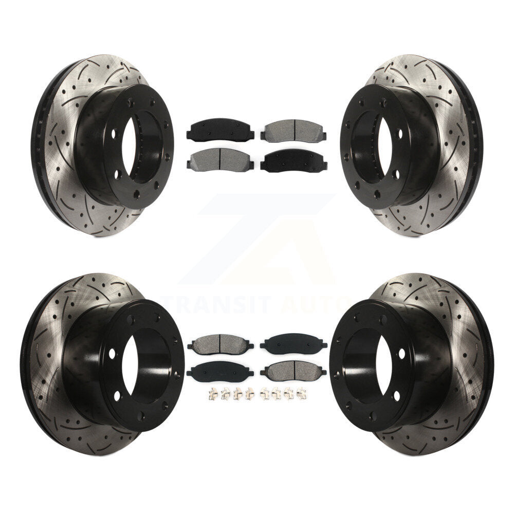 Transit Auto KDS-100190 Disc Brake Kit for 2005-2007 Ford F-250 Super Duty, Ford F-350 Super Duty - Front and Rear