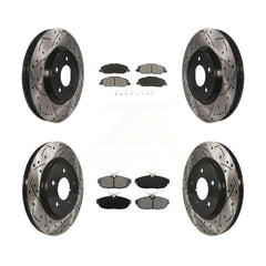 Transit Auto KDS-100197 Disc Brake Kit for 2005-2010 Ford Mustang - Front and Rear