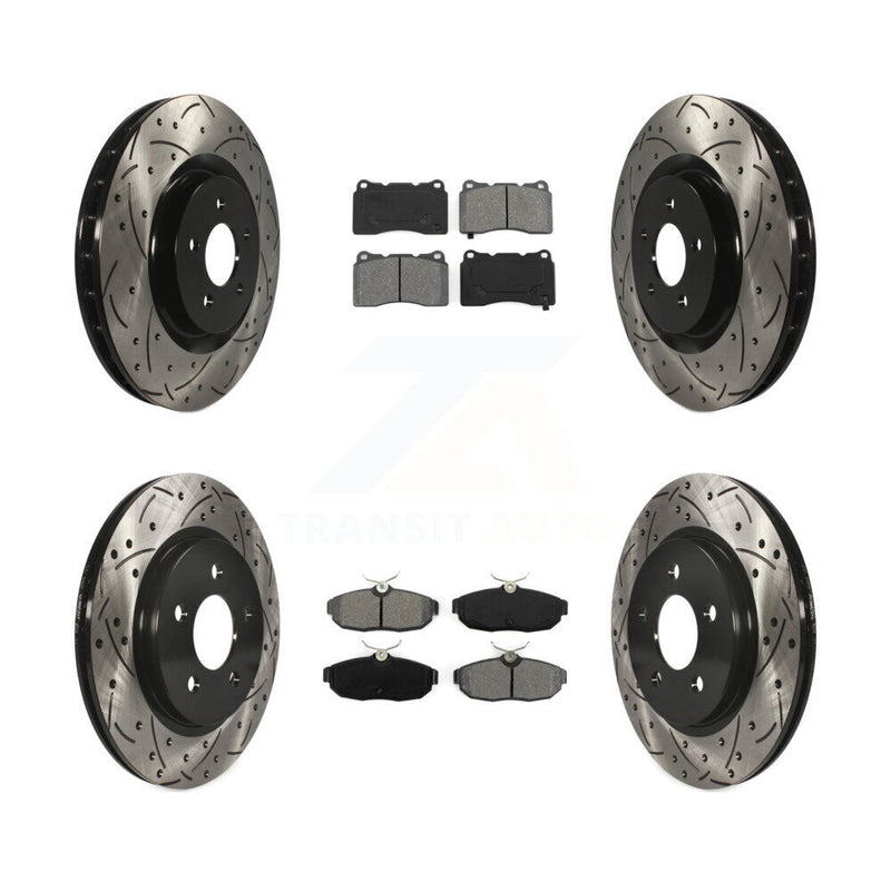Transit Auto KDS-100199 Disc Brake Kit for 2007-2011 Ford Mustang - Front and Rear