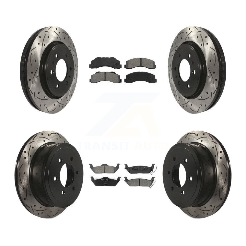Transit Auto KDS-100202 Disc Brake Kit for 2010-2011 Ford F-150 - Front and Rear