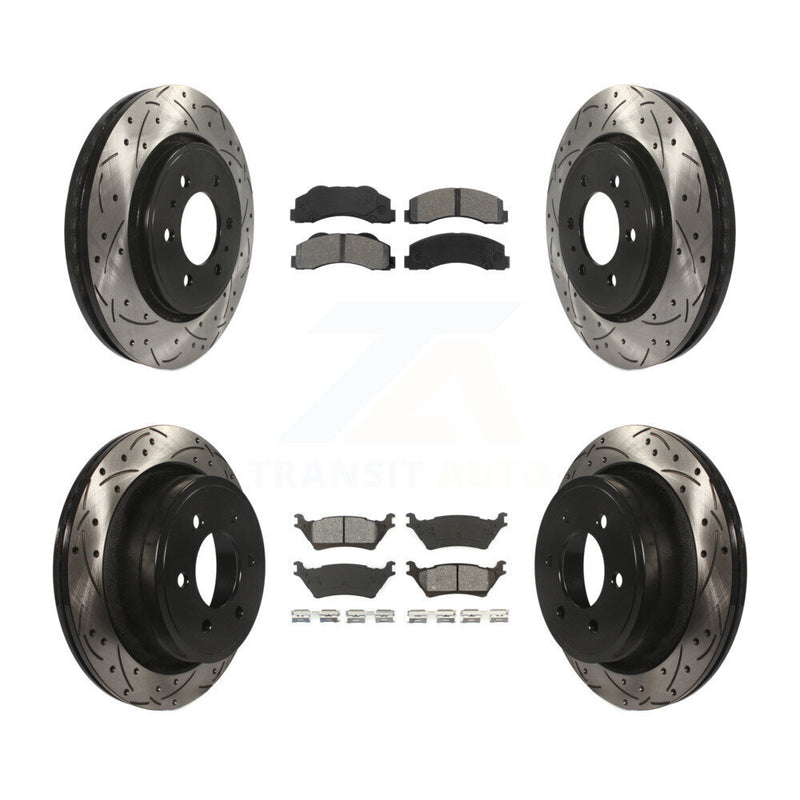 Transit Auto KDS-100204 Disc Brake Kit for 2012-2017 Ford F-150 - Front and Rear