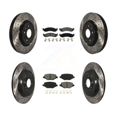 Transit Auto KDS-100205 Disc Brake Kit for 2010-2012 Ford Taurus - Front and Rear