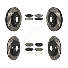 Transit Auto KDS-100206 Disc Brake Kit for 2009-2010 Lincoln MKS - Front and Rear