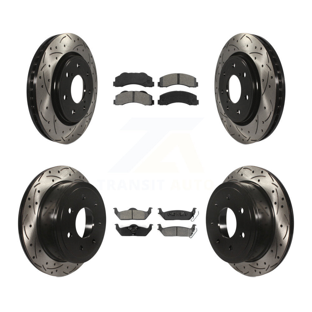 Transit Auto KDS-100210 Disc Brake Kit for 2010-2011 Ford F-150 - Front and Rear