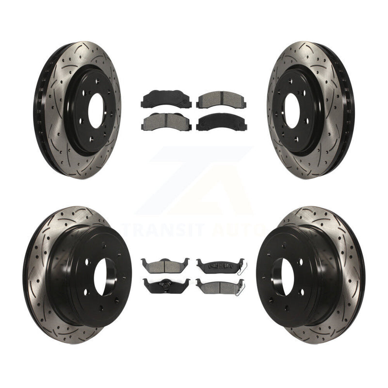 Transit Auto KDS-100210 Disc Brake Kit for 2010-2011 Ford F-150 - Front and Rear