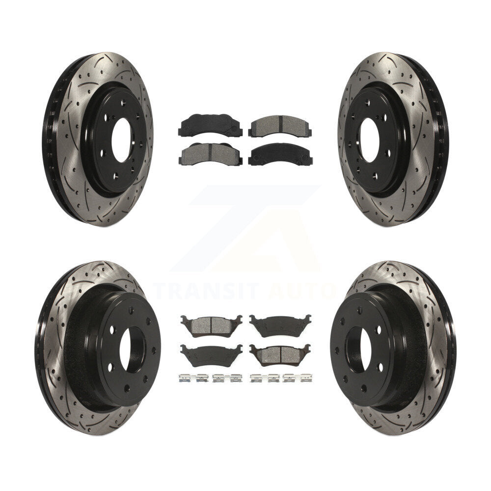 Transit Auto KDS-100211 Disc Brake Kit for 2012-2014 Ford F-150 - Front and Rear