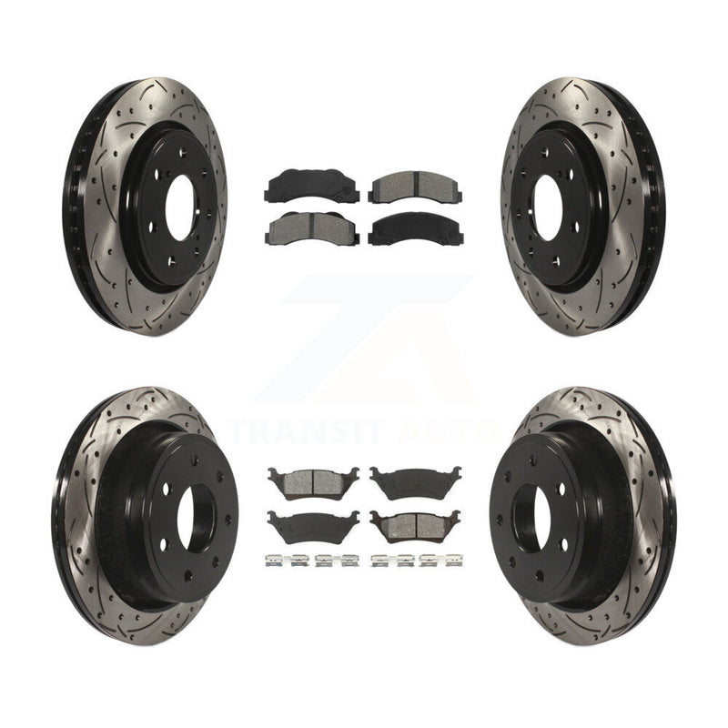 Transit Auto KDS-100211 Disc Brake Kit for 2012-2014 Ford F-150 - Front and Rear