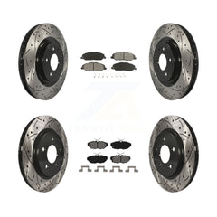 Transit Auto KDS-100212 Disc Brake Kit for 2011-2014 Ford Mustang - Front and Rear