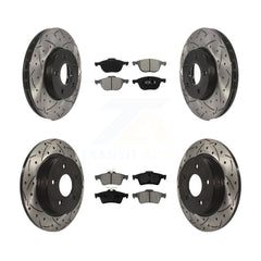 Transit Auto KDS-100213 Disc Brake Kit for 2012-2018 Ford Focus - Front and Rear