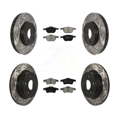 Transit Auto KDS-100214 Disc Brake Kit for 2013-2018 Ford C-Max - Front and Rear