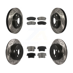 Transit Auto KDS-100226 Disc Brake Kit for 2005-2023 Dodge Charger, Dodge Challenger and More - Front and Rear