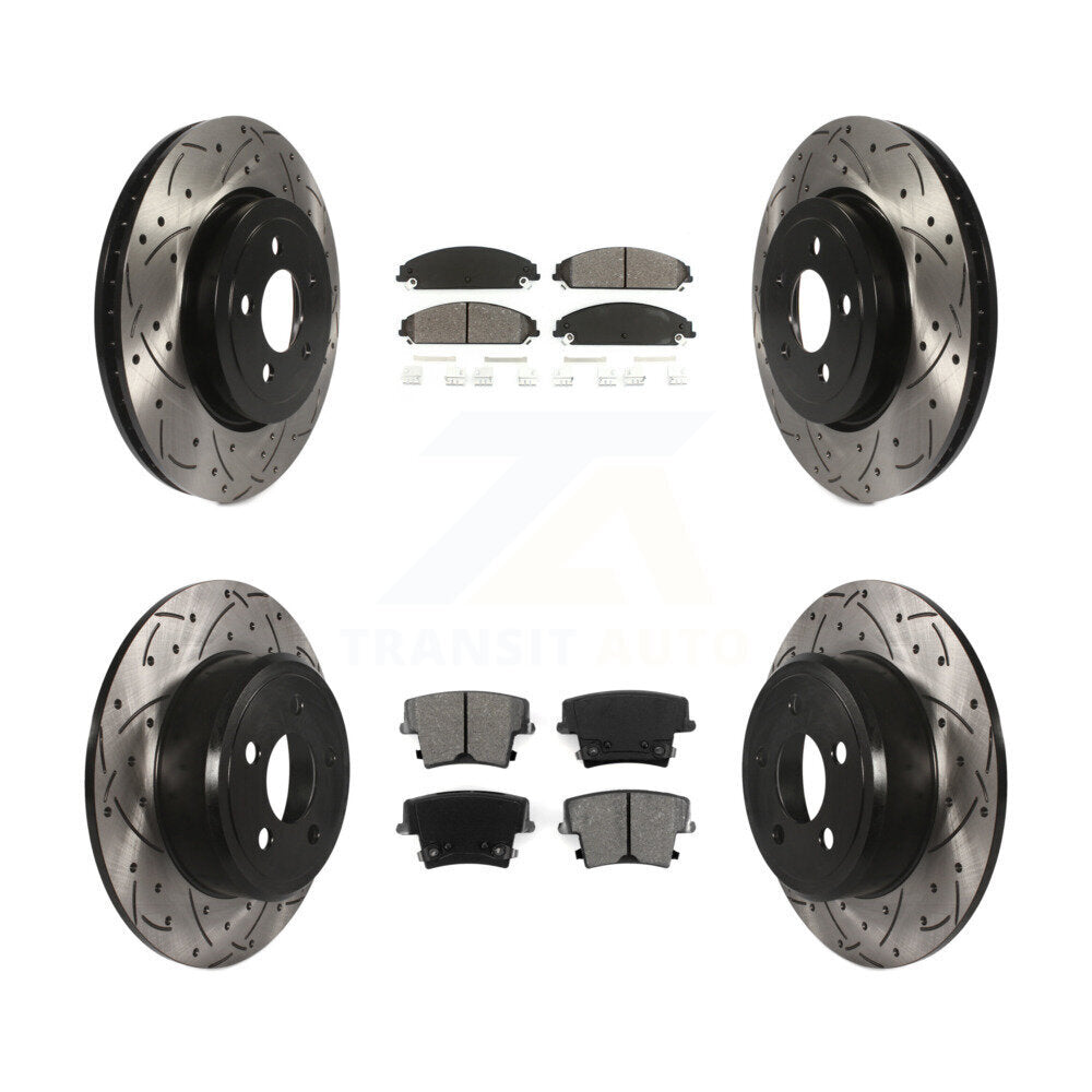 Transit Auto KDS-100228 Disc Brake Kit for 2005-2006 Chrysler 300 - Front and Rear