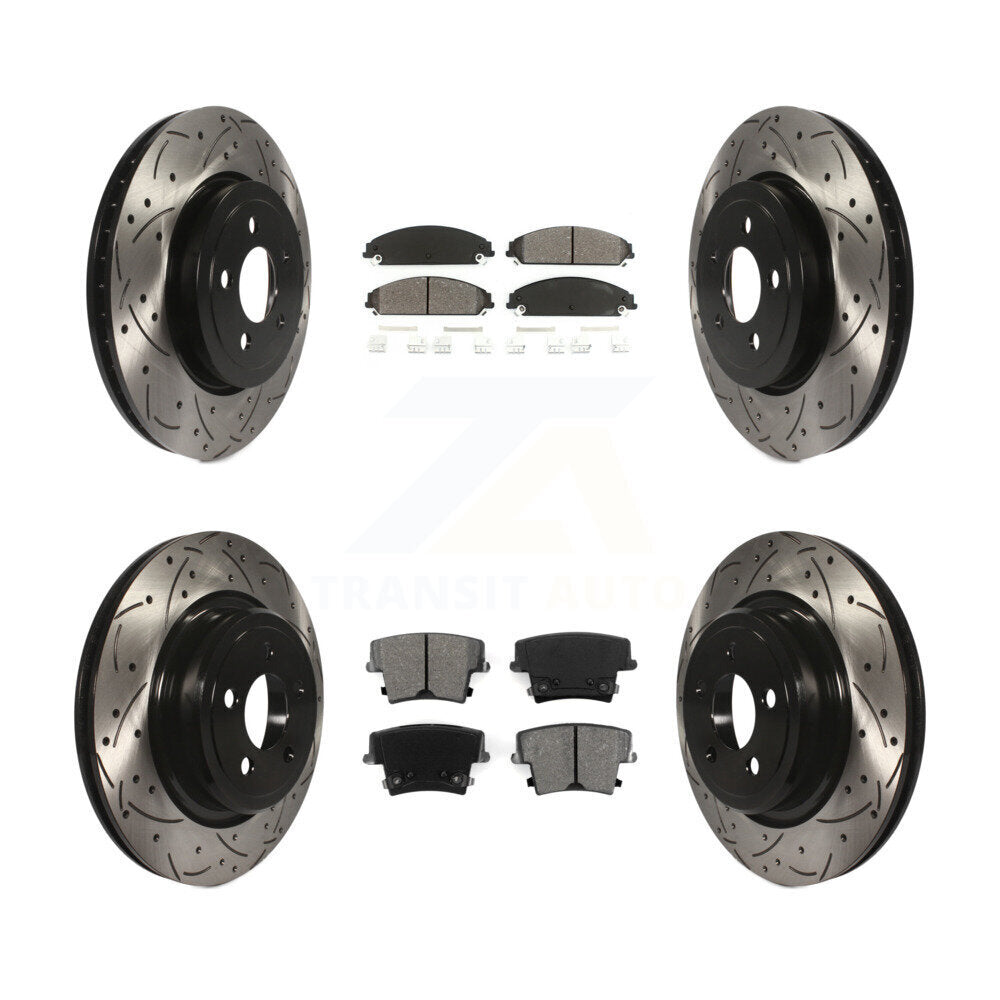 Transit Auto KDS-100230 Disc Brake Kit for 2006-2013 Dodge Charger - Front and Rear