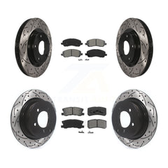 Transit Auto KDS-100234 Disc Brake Kit for 2007-2017 Mitsubishi Lancer, Mitsubishi Outlander and More - Front and Rear