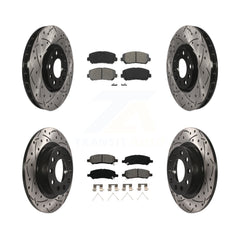 Transit Auto KDS-100244 Disc Brake Kit for 2013-2016 Dodge Dart - Front and Rear