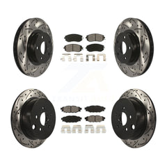 Transit Auto KDS-100246 Disc Brake Kit for 2012-2016 Subaru Impreza - Front and Rear